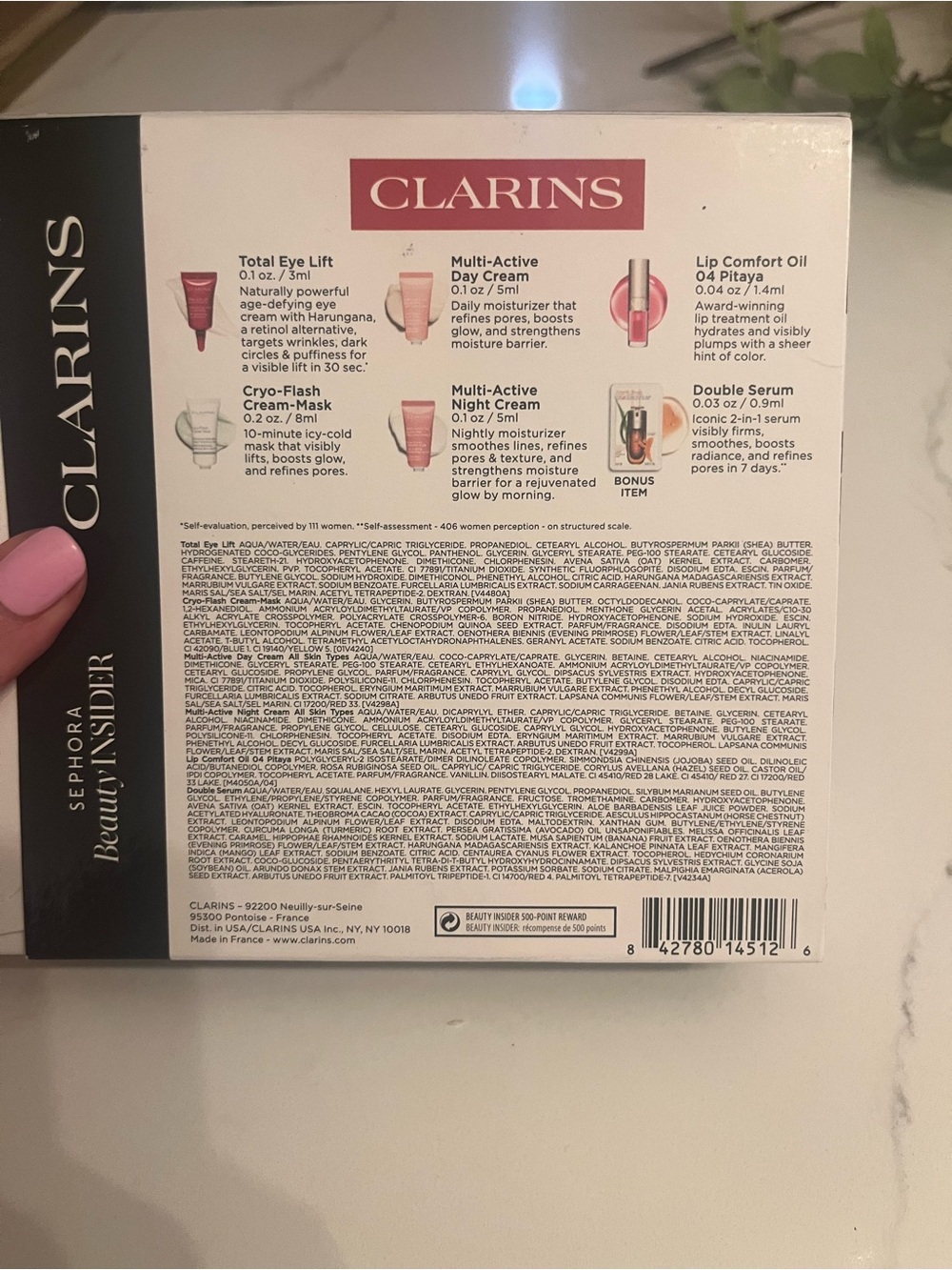 Clarins Lift & Glow Lip Set - Picture 2 of 2